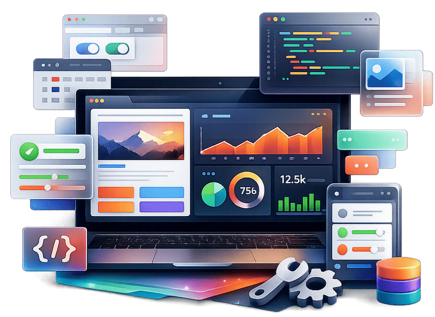 Özel Web Yazılımı görseli